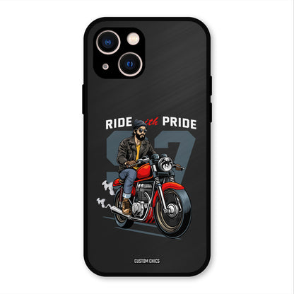 Ride With Pride iPhone 13 Mobile Back Cover - Car&Bike PrintShield Case