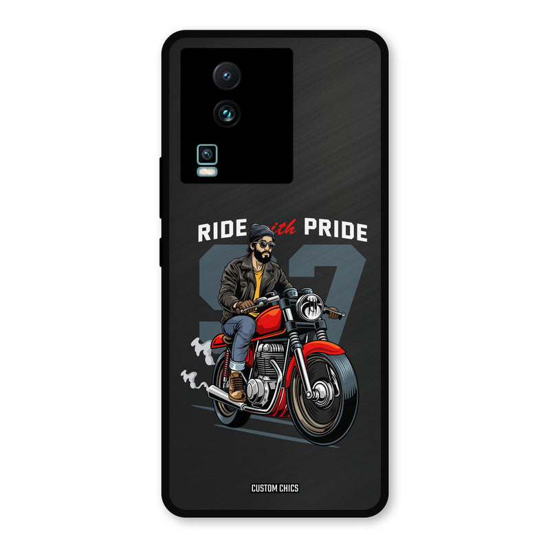Ride With Pride IQOO Neo 7 Mobile Back Cover - Car&Bike PrintShield Case