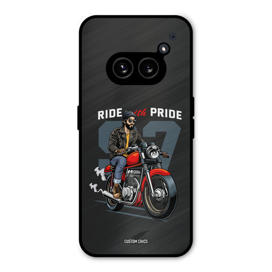 Ride With Pride Nothing Phone 2a Mobile Back Cover - Car&Bike PrintShield Case