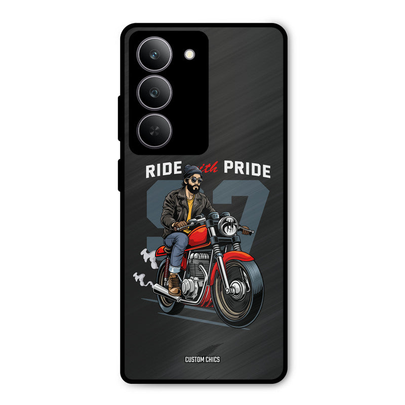 Ride With Pride Realme 14x Mobile Back Cover - Car&Bike PrintShield Case