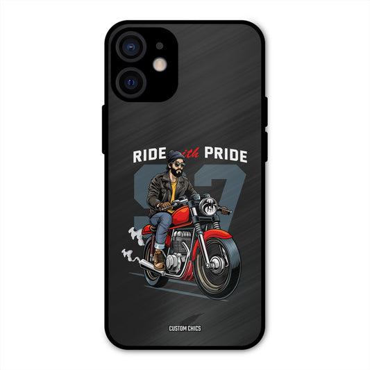 Ride With Pride iPhone 12 Mini Mobile Back Cover - Car&Bike PrintShield Case