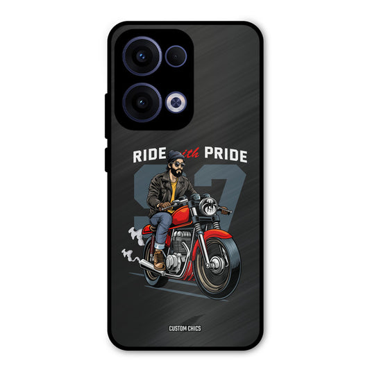 Ride With Pride Oppo Reno 13 5G Mobile Back Cover - Car&Bike PrintShield Case