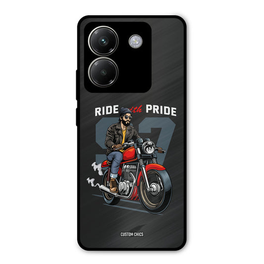 Ride With Pride Poco M7 Pro Mobile Back Cover - Car&Bike PrintShield Case