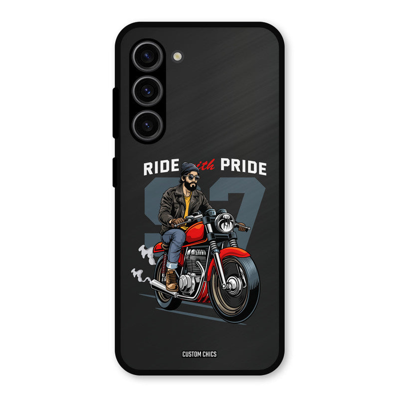 Ride With Pride Samsung Galaxy S23 Mobile Back Cover - Car&Bike PrintShield Case