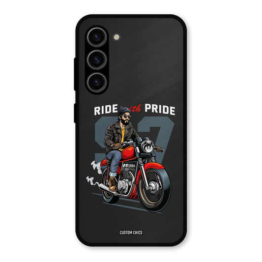 Ride With Pride Samsung Galaxy S23 Mobile Back Cover - Car&Bike PrintShield Case