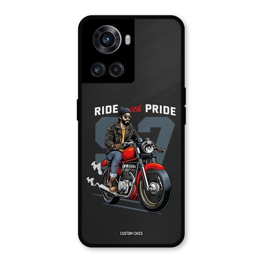 Ride With Pride OnePlus 10R Mobile Back Cover - Car&Bike PrintShield Case
