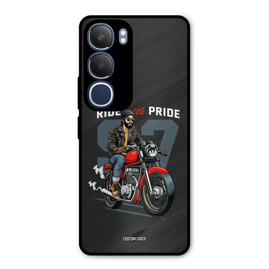 Ride With Pride Vivo Y29 Mobile Back Cover - Car&Bike PrintShield Case