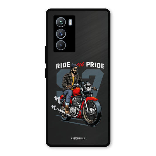 Ride With Pride iQOO 9SE Mobile Back Cover - Car&Bike PrintShield Case