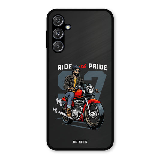 Ride With Pride Samsung Galaxy M34 5G Mobile Back Cover - Car&Bike PrintShield Case