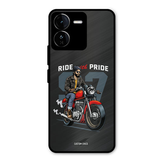 Ride With Pride iQOO Z9 Mobile Back Cover - Car&Bike PrintShield Case