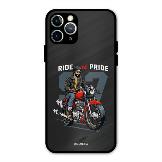 Ride With Pride iPhone 11 Pro Max Mobile Back Cover - Car&Bike PrintShield Case