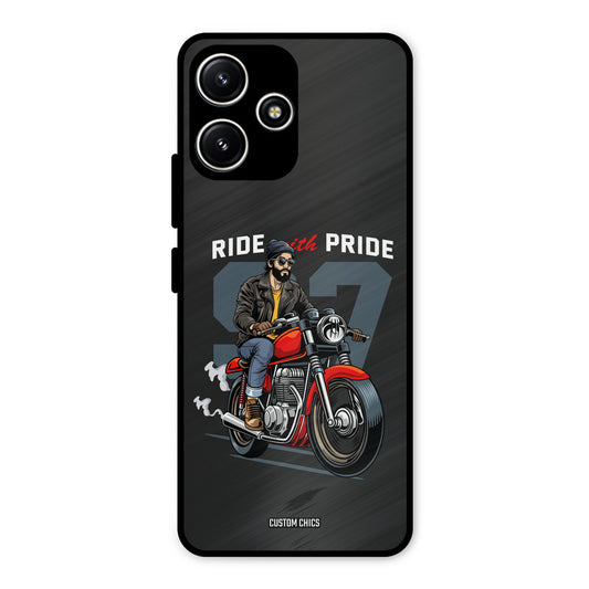Ride With Pride Redmi 12 5G Mobile Back Cover - Car&Bike PrintShield Case
