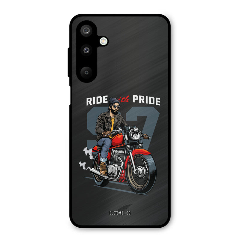 Ride With Pride Samsung Galaxy M16 Mobile Back Cover - Car&Bike PrintShield Case