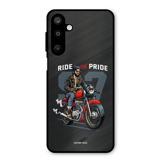 Ride With Pride Samsung Galaxy M16 Mobile Back Cover - Car&Bike PrintShield Case