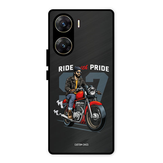 Ride With Pride Vivo V29e Mobile Back Cover - Car&Bike PrintShield Case