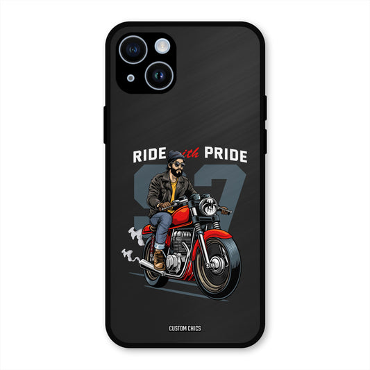 Ride With Pride iPhone 14 Mobile Back Cover - Car&Bike PrintShield Case