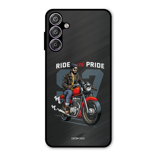 Ride With Pride Samsung Galaxy F15 Mobile Back Cover - Car&Bike PrintShield Case
