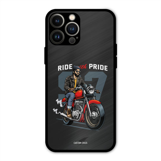 Ride With Pride iPhone 13 Pro Max Mobile Back Cover - Car&Bike PrintShield Case