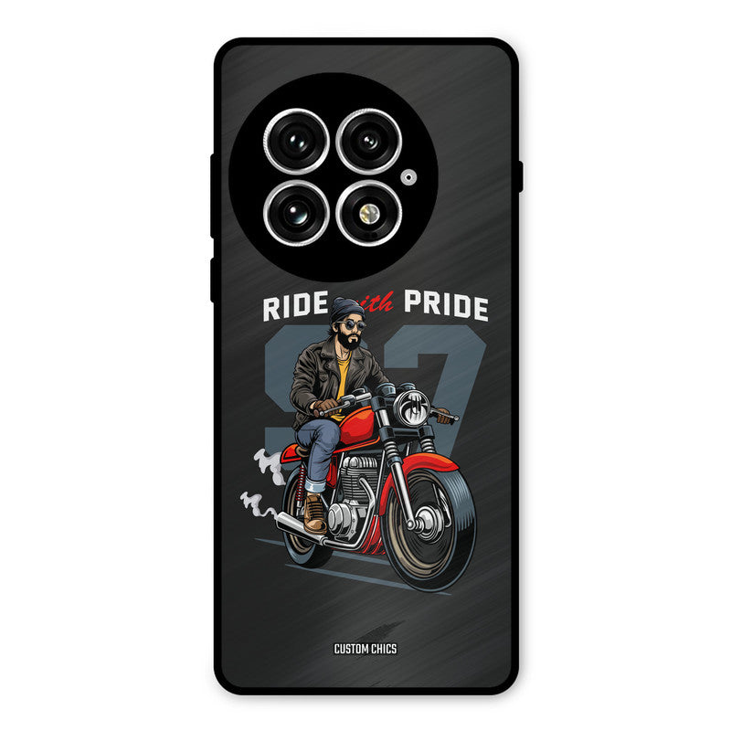 Ride With Pride Oneplus 13 Mobile Back Cover - Car&Bike PrintShield Case