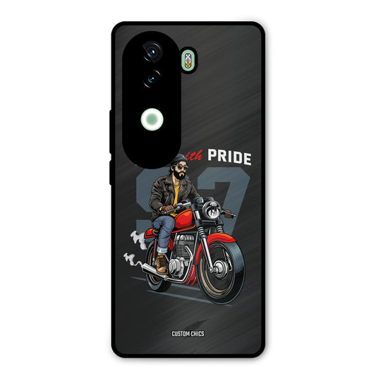 Ride With Pride Vivo V40e Mobile Back Cover - Car&Bike PrintShield Case