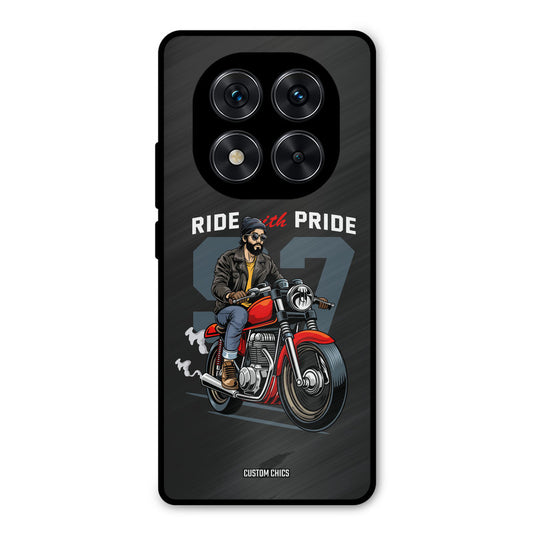 Ride With Pride Redmi Note 14 Pro Mobile Back Cover - Car&Bike PrintShield Case