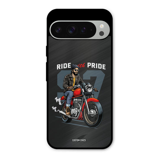 Ride With Pride Google Pixel 9 Pro XL Mobile Back Cover - Car&Bike PrintShield Case