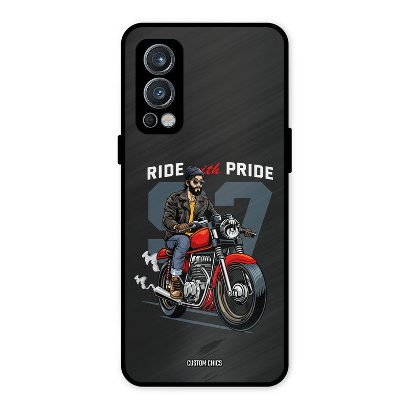 Ride With Pride OnePlus Nord 2 5G Mobile Back Cover - Car&Bike PrintShield Case