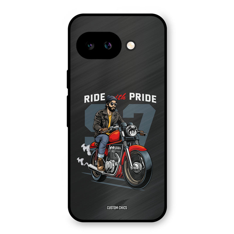 Ride With Pride Google Pixel 9A Mobile Back Cover - Car&Bike PrintShield Case