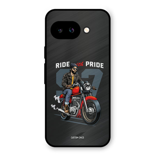 Ride With Pride Google Pixel 9A Mobile Back Cover - Car&Bike PrintShield Case