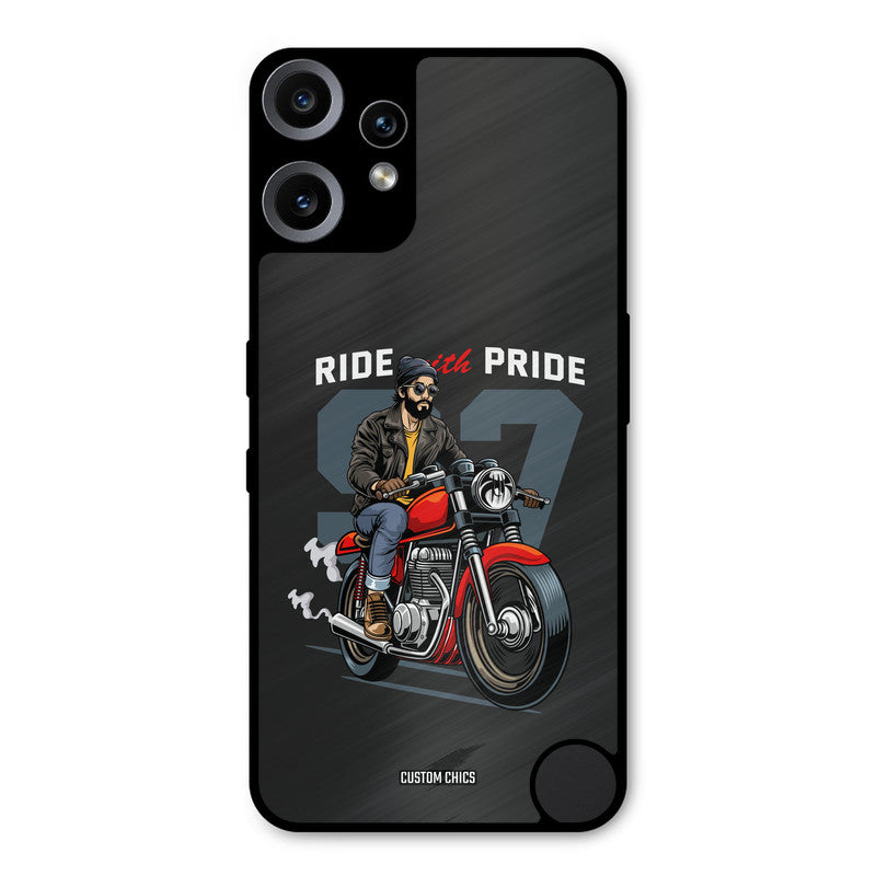 Ride With Pride Nothing CMF Phone 2 Pro Mobile Back Cover - Car&Bike PrintShield Case
