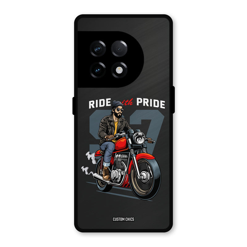 Ride With Pride OnePlus 11R Mobile Back Cover - Car&Bike PrintShield Case