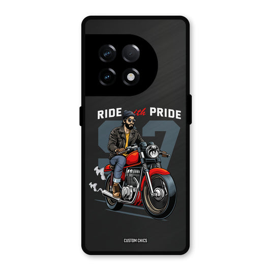 Ride With Pride OnePlus 11R Mobile Back Cover - Car&Bike PrintShield Case