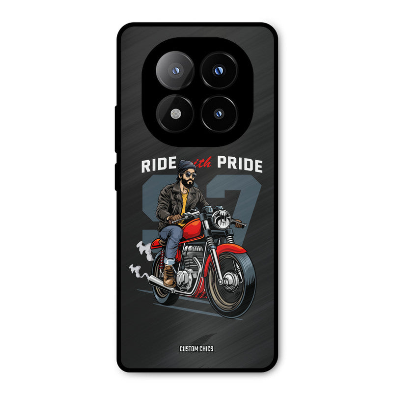 Ride With Pride Redmi Note 14 Pro Plus 5G Mobile Back Cover - Car&Bike PrintShield Case