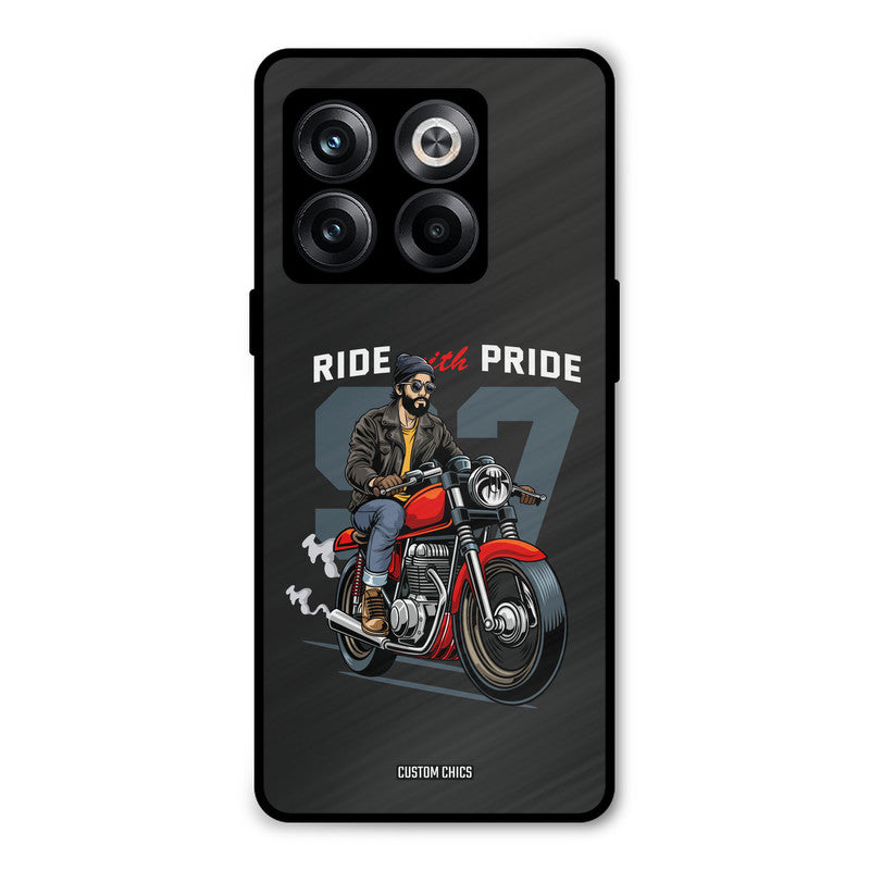 Ride With Pride Oneplus 10T Mobile Back Cover - Car&Bike PrintShield Case