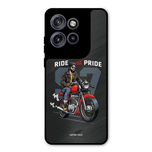 Ride With Pride Motorola Edge 50 Neo Mobile Back Cover - Car&Bike PrintShield Case