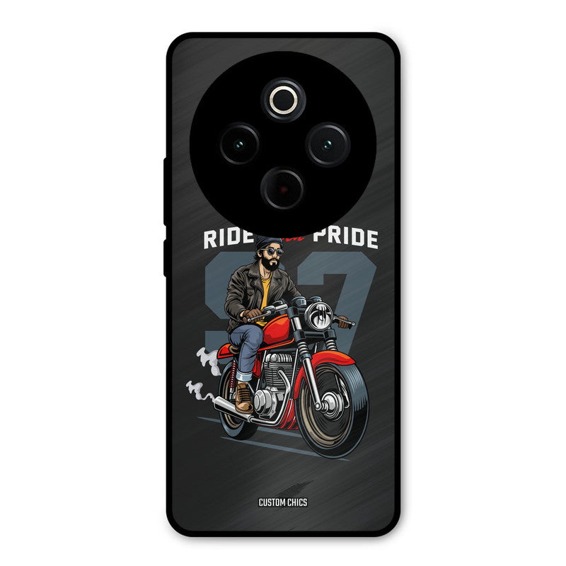 Ride With Pride iQoo Z10 Mobile Back Cover - Car&Bike PrintShield Case