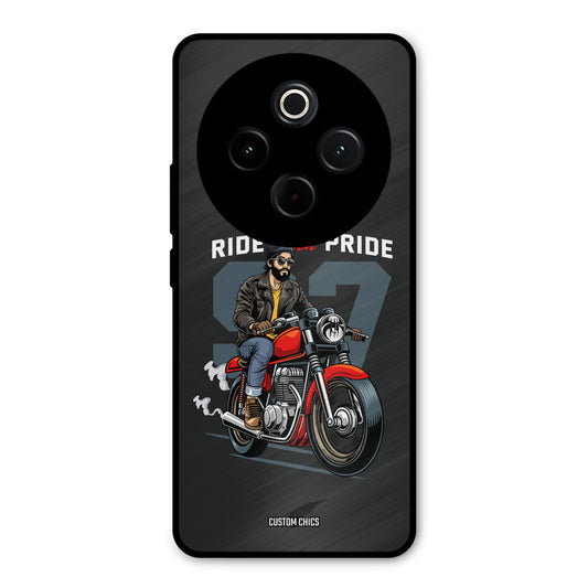 Ride With Pride iQoo Z10 Mobile Back Cover - Car&Bike PrintShield Case