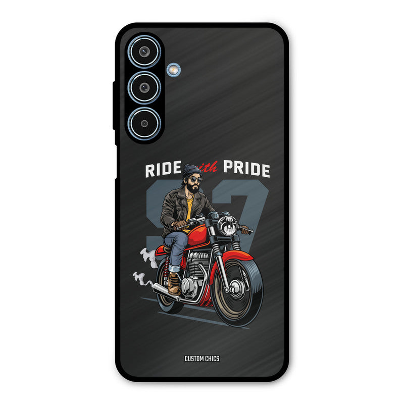 Ride With Pride Samsung Galaxy M35 5G Mobile Back Cover - Car&Bike PrintShield Case