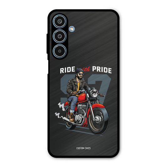 Ride With Pride Samsung Galaxy M35 5G Mobile Back Cover - Car&Bike PrintShield Case
