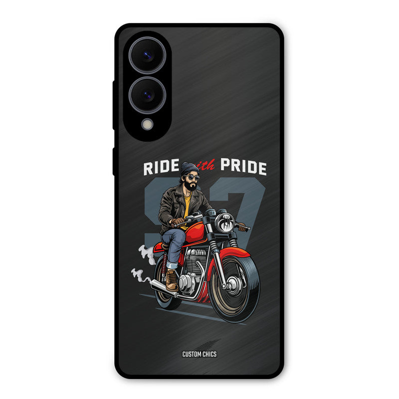 Ride With Pride Samsung Galaxy S25 Edge Mobile Back Cover - Car&Bike PrintShield Case
