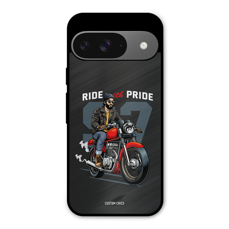 Ride With Pride Google Pixel 9 Mobile Back Cover - Car&Bike PrintShield Case
