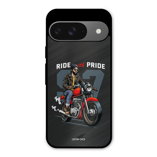 Ride With Pride Google Pixel 9 Mobile Back Cover - Car&Bike PrintShield Case