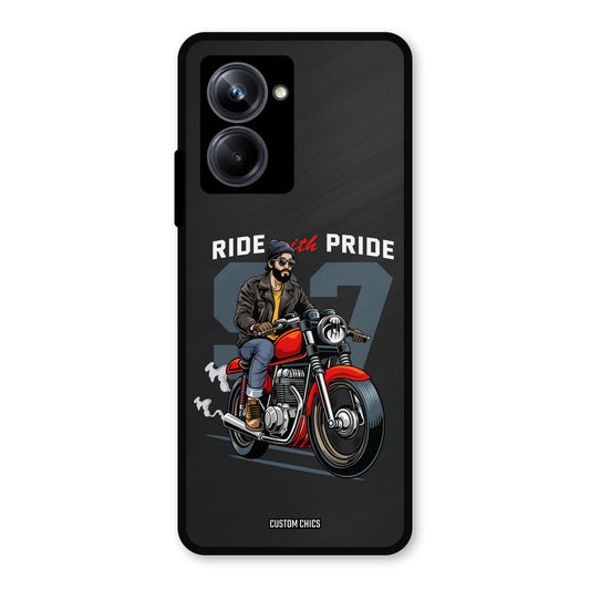 Ride With Pride Realme 10 Pro Mobile Back Cover - Car&Bike PrintShield Case