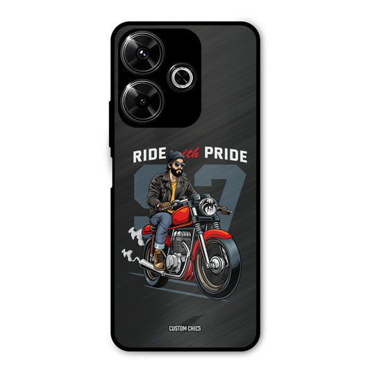 Ride With Pride Redmi 13 5G Mobile Back Cover - Car&Bike PrintShield Case