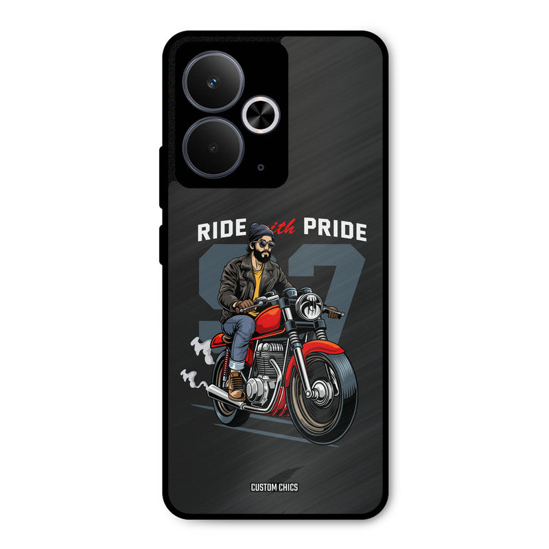 Ride With Pride Realme 14T Mobile Back Cover - Car&Bike PrintShield Case