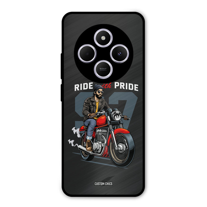 Ride With Pride Poco M7 Mobile Back Cover - Car&Bike PrintShield Case