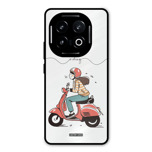 Rider Girl iQOO 13 Mobile Back Cover - Car&Bike PrintShield Case