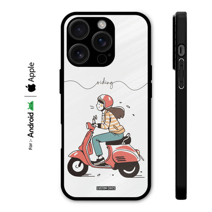 Rider Girl Case – Premium PrintShield Mobile Cover