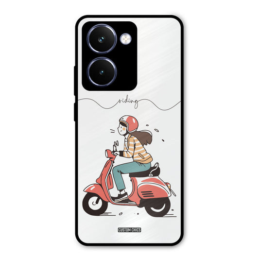 Rider Girl Realme P3 Ultra Mobile Back Cover - Car&Bike PrintShield Case
