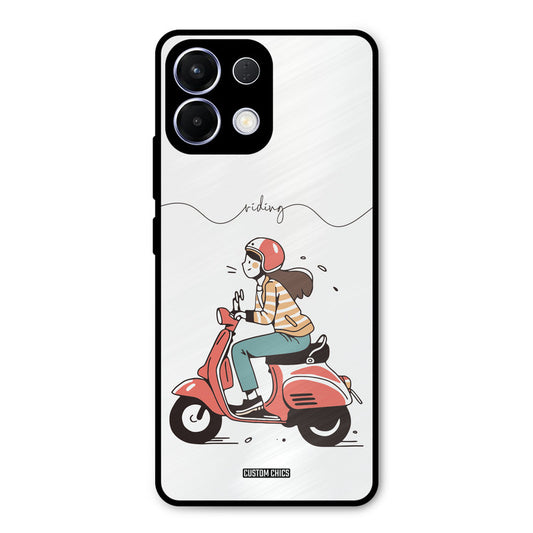 Rider Girl Oppo K13 5G Mobile Back Cover - Car&Bike PrintShield Case